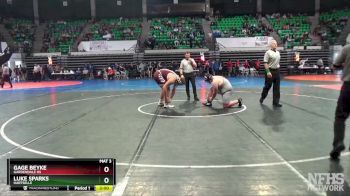 6A 285 lbs Champ. Round 1 - Gage Beyke, Gardendale Hs vs Luke Sparks, Hartselle