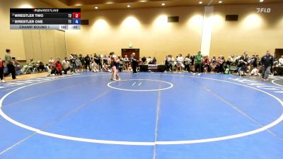 140-145 lbs Champ. Round 2 - Makayla Hinchey, South Carolina vs Monica Flores Romero, Connecticut