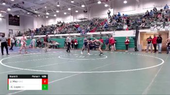 106 lbs Round 5 - Erik Lopez, Warren Central vs Josh May, Kokomo