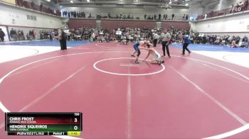 150 lbs Champ. Round 2 - Hendrix Siqueiros, Yuma Catholic vs Chris Frost, Marana High School
