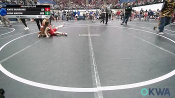 130 lbs Rr Rnd 2 - Katie Burrows, Lexington Wrestling Club vs Lora Martin, ARDMORE TAKEDOWN CLUB