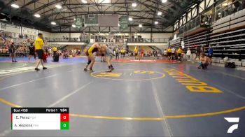 207-221 lbs Cons. Round 3 - Cruz Perez, Danville vs Andrew Hopkins, Murphysboro Wrestling