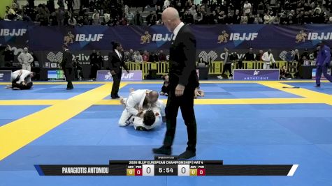 Matthieu Sacha Abramovic vs Panagiotis Antoniou 2026 European Jiu-Jitsu IBJJF Championship
