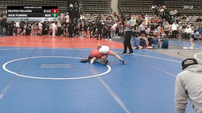 77 lbs Rr Rnd 4 - Paxton Fellows, Nebraska Elite - ESE vs Julie Fleming, Mat Assassins Gray - ESE