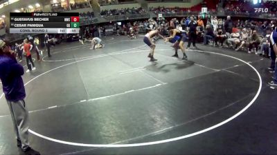 150 lbs Cons. Round 2 - Gustavus Becher, Norris Wrestling Club vs Cesar Panigua, GI Grapplers