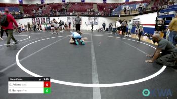 112 lbs Semifinal - Daxton Adams, D3 Wrestling Cluib vs Ethyn Barlow, Division Bell Wrestling