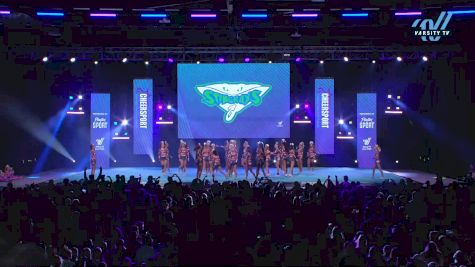 The Stingray Allstars - Marietta - Peach [2025 L6 Senior - Medium Day 1] 2025 CHEERSPORT National All Star Cheerleading Championship