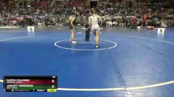 125 lbs Semifinal - Aleiya Cullinan, Bismarck Legacy vs Lindsey Anderson, West Fargo