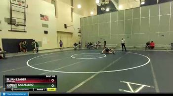 138 lbs Cons. Round 1 - Elijah Leader, Hanford vs Gianari Caballero, Southridge