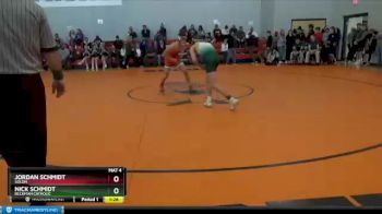 126 lbs Quarterfinal - Jordan Schmidt, Solon vs Nick Schmidt, Beckman Catholic