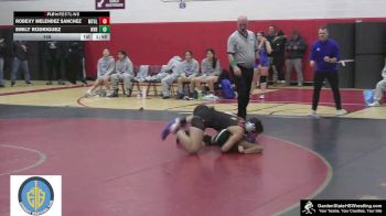 145 lbs Robexy Melendez Sanchez, Mount Olive/Randolph vs Emily Rodriguez, Northern Valley Regional-Demarest/Old Tappan