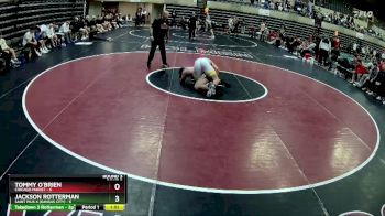 215 lbs Round 3 (4 Team) - Tommy O`Brien, Chicago Marist vs Jackson Rotterman, Saint Pius X (Kansas City)