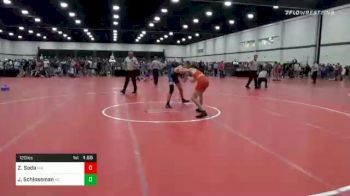 120 lbs Consolation - Zack Soda, MA vs Jorden Schlossman, NC
