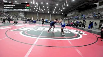 235 lbs Quarterfinal - Talia Richtarik, Lincoln East vs Aubrie Boos, Grain Valley