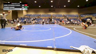 85-100 lbs Rr Rnd 3 - Angel Gutierrez-Thomas, Cobra Kai Elite Wrestling vs Conner Gandee, NORTH DESOTO WRESTLING ACADEMY