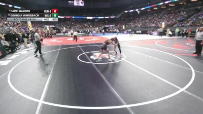 Cons. Round 1 - Georgia Wingebach, Mullen vs Capri Hansen, Weeping Water