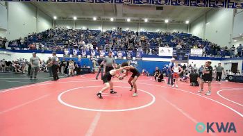 88 lbs Quarterfinal - Isaiah Meyers, Clinton Youth Wrestling vs Levi Hook, MCTC