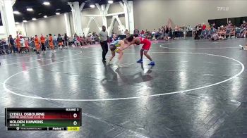 150 lbs Round 3 (8 Team) - Lydell Osbourne, Foxfire Wrestling Club vs Holden Hawkins, SD Blue
