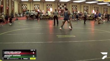 130 lbs 3rd Place Match - Anthony Santana, Blue Wave vs Jaton Wellington, Toms River Wrestling Club