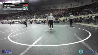 55 lbs Quarterfinal - Louden Mills, Keystone Kids Wrestling Club vs Bryton Foster, Cushing