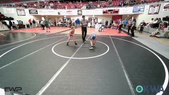 61 lbs Round Of 16 - Jack Stangl, Tahlequah Wrestling Club vs Jonah Aguayo, Grove Takedown Club