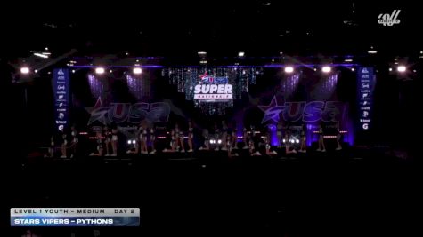 Stars Vipers - Pythons [2026 L1 Youth - Medium Day 2] 2026 USA All Star Super Nationals