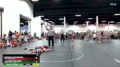 84 lbs Round 2 (6 Team) - Cooper Williams, Buffalo Valley WC vs Nathan Patterson, Full Circle Red