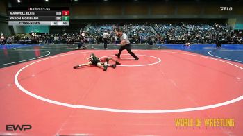 73 lbs Consolation - Maxwell Ellis, Iron Eagle Wrestling Club vs Kason Molinaro, Rising Sun Wrestling Club
