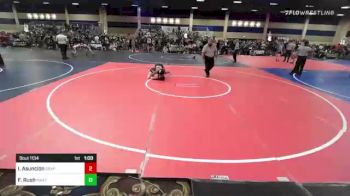 109 lbs Round Of 16 - Isabelle Asuncion, Grapplers HI vs Faith Rush, Martin Luther King Riverside