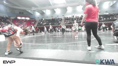 84 lbs Round Of 16 - Mason Maggard, Claremore Wrestling Club vs Driver Baker, Skiatook Youth Wrestling