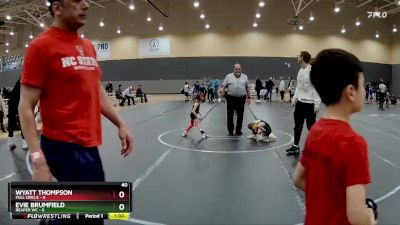 40 lbs Round 6 (10 Team) - Evie Brumfield, Reaper WC vs Wyatt Thompson, Full Circle