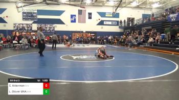 Prelims - Cael Alderman, Olathe North vs Levi Glover UNA, Goddard