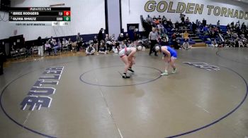 170 lbs 3rd Place Match - Ibree Rodgers, Fort Leboeuf Hs vs Olivia Shultz, Connellsville