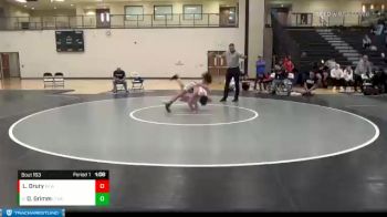 132 lbs 1st Place Match - Dresden Grimm, Li`L Trojan Wrestling Club vs Landon Drury, Betterman Elite Wrestling