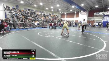 285 lbs Champ. Round 1 - George Rosales, Adelanto vs Aaron Candia, Hillcrest