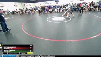 170 lbs Round 1 (3 Team) - John Rodrick, Southridge vs Seth Lucatero, Goldendale