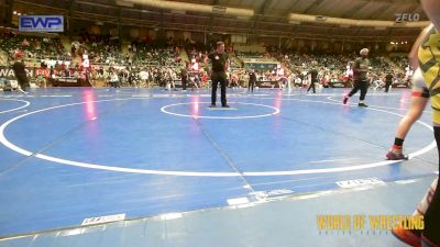 100 lbs Consi Of 8 #2 - Laydon Knox, Open Mats vs Christian Bushy, Beast Mode Wrestling