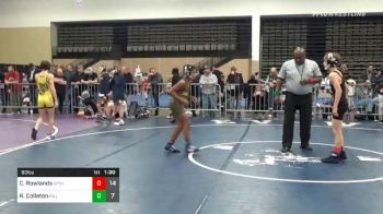 93 lbs Prelims - Connor Rowlands, Apex MS vs Roman Colleton, Killa Bees MS