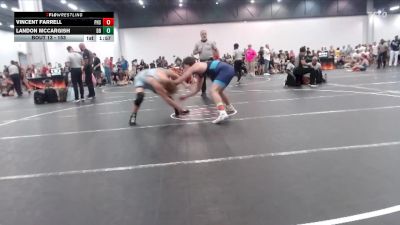 153 lbs Champ. Round 1 - Vincent Farrell, Park Hill South vs Landon McCargish, Dayton Bandits