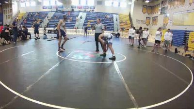 165 lbs Round 7 (8 Team) - Aaron Horr, Cocoa Beach WC vs Yusuf Sikander, Naperville Central