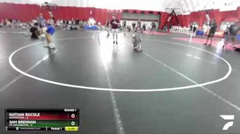 113 lbs Round 1 (16 Team) - Sam Brennan, CR Washington vs Nathan Rocole, Watertown