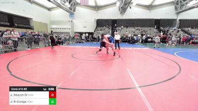 222-H lbs Consi Of 8 #2 - John Hearon IV, 14AWC vs Jacob Ruiz-Zuniga, North Babylon Athletic Club