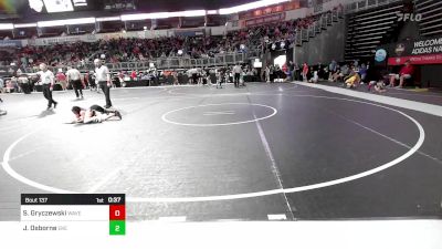 55.6-61.1 lbs Quarterfinal - Savannah Gryczewski, Wave Wrestling Club (TN) vs Jocelyn Osborne, East Kansas Eagles