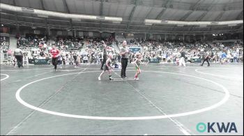 37 lbs Round Of 32 - Asher Gregory, Keystone Kids Wrestling Club vs Austin Davis, Moodys Wrestling Club (MWC)