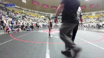 83 lbs Quarterfinal - Mace Wait, Terminator Wrestling Academy vs Silas Turner, Panther Youth Wrestling-CPR