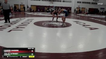 165 lbs Cons. Round 2 - Collin Altensey, Upper Iowa vs Cooper Sanders, Sioux Falls
