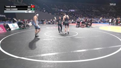 6A Boys 175 lbs Cons. Round 4 - Noel Wood, Glencoe Boys vs Isiah Conner, Mountainside Boys