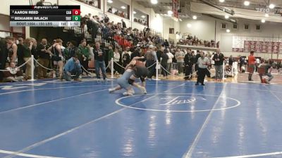 150 lbs Round Of 16 - Aaron Reed, Carver vs Benjamin Imlach, Triton