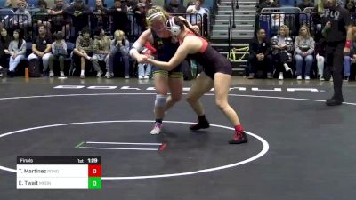 145 lbs Final - Timberly Martinez, Pomona vs Elise Twait, Meridian