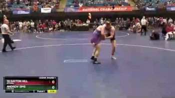 165 lbs Champ. Round 1 - Andrew Sims, Lincoln vs 10 Dayton Hill, Ottawa